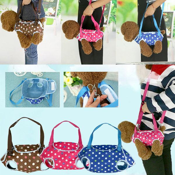 

portable pet dog carrier bag with leash breathable outdoor travel slings dog car seat covers wholesale