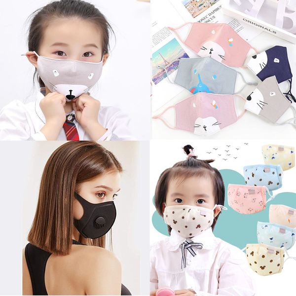 

washable face masks black kids anti dust children reusable face masks cloth ppe value filter wide straps cloth breathable masks