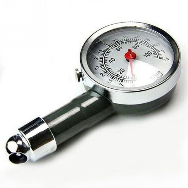 

1pcs metal car tire pressure gauge auto air pressure meter tester diagnostic tool second hand car repair test high precision