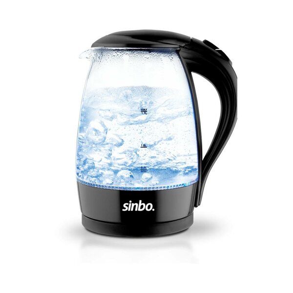 

sinbo sk-7338 2000w wireless water heater (glass