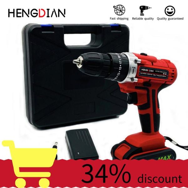 

household small electric drill handheld wireless electric screwdriver power tool