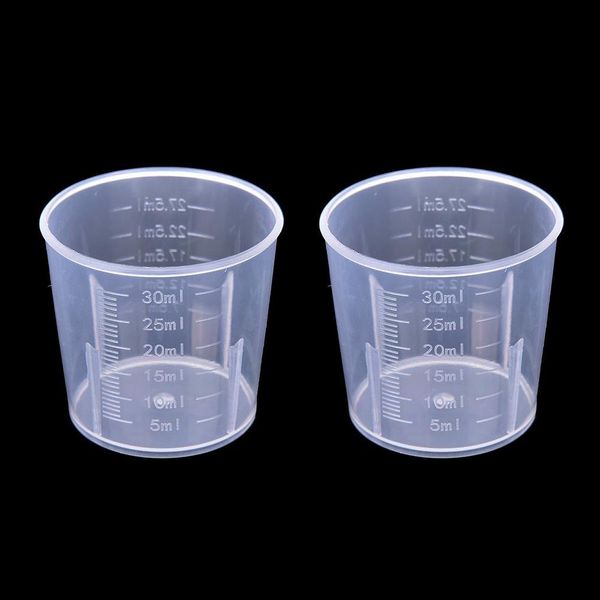 

20ml/30ml/50ml/500ml transparent measuring cup with scale food grade plastic measuring tools for diy baking kitchen bar dining accessories