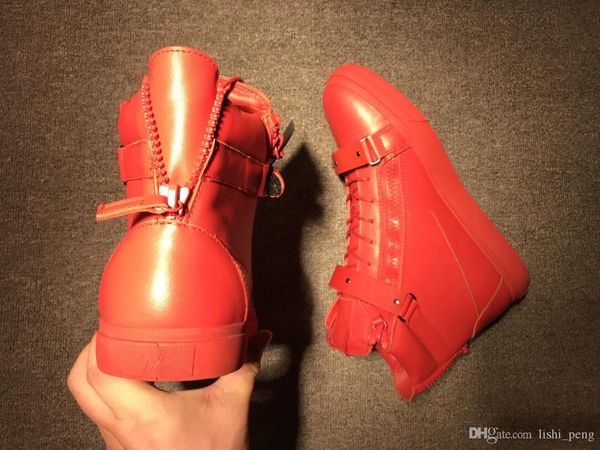 

GiuseppeZanotti2019 моды пара повседневная обувь квартиры для мужчин и женщин A24