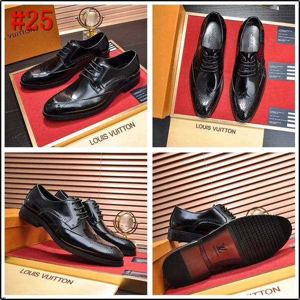 

21fw 2019 new arrival formal derby man dress shoes male patent leather handmade oxfords luxury brands men's bridal wedding flats yeye2, Black