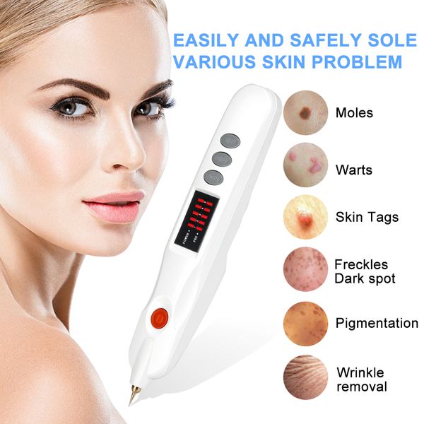 

Pla ma pen mole wart removal tool freckle tattoo pot remover kin tag care kin firming wrinkle removal machine