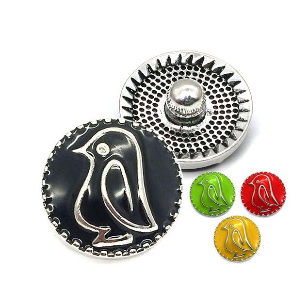 

wholesale 073 flower 3d 18mm 25mm metal snap button for bracelet necklace interchangeable jewelry women accessorie findings