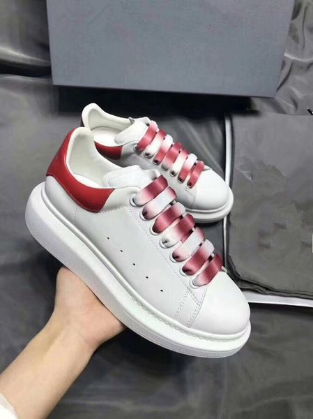 

женщины мужчины натуральная кожа платформа бренд кроссовки повседневный бег спортивные теннисные туфли скейтборд обувь для ходьбы y200424, Black