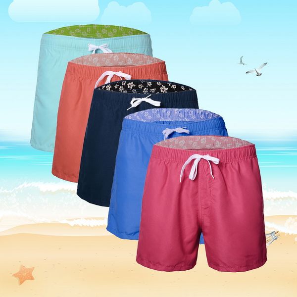 

heflashor brand casual men shorts male solid shorts summer breathable elastic waist lace up casual male beach, White;black