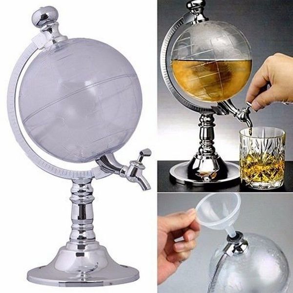 

Mini Globe Shaped Bar Drink Wine Beer Pourer Pump Dispenser Barware Beer Beverage Liquor Alcohol Pouring Machine For Partys