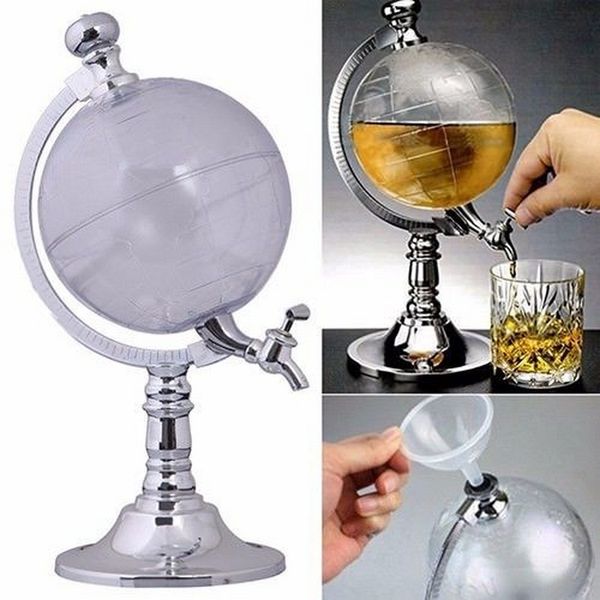 

mini globe shaped bar drink wine beer pourer pump dispenser barware beer beverage liquor alcohol pouring machine for partys