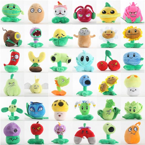 

plants vs zombies plush toys 13-20cm plants vs zombies pvz plants soft plush stuffed toys doll game figure toy for kids
