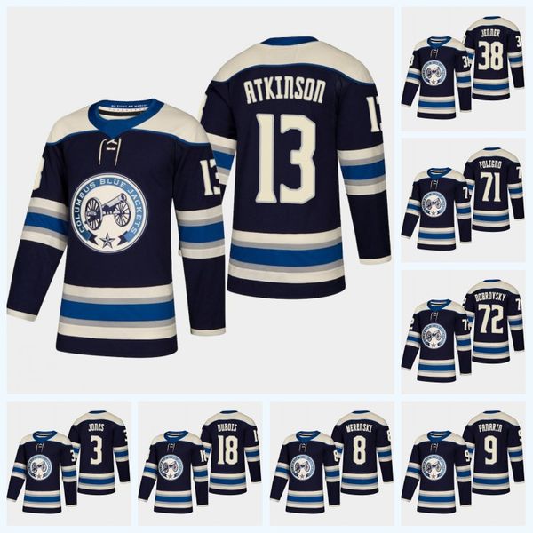 

13 Cam Atkinson Columbus Blue Jackets Third Jersey 71 Nick Foligno 3 Seth Jones 8 Zach Werenski 72 Sergei Bobrovsky 18 Pierre-Luc Dubois