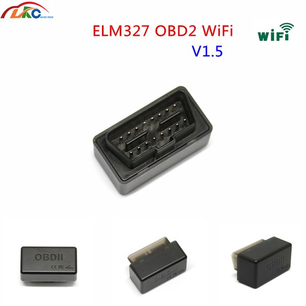 

50pcs/lot elm327 obd2 v1.5 wifi with pic18f25k80 chip for android diagnostic tool v01hw-1/v01hw dhl ing