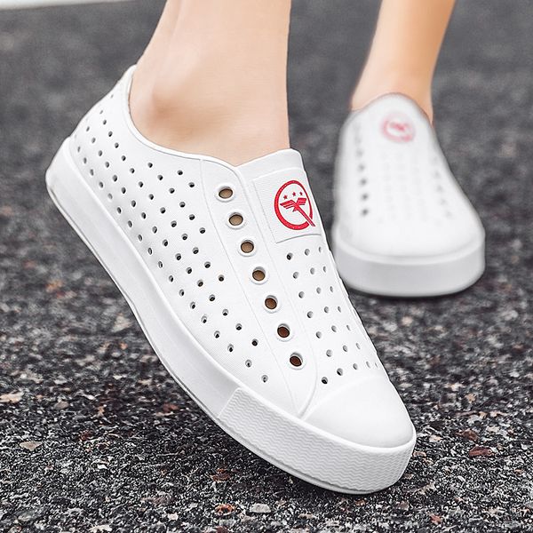 

men sandals crocks literide hole shoes sandals for men eva slipper hole garden shoes crocse adulto cholas hombre, Black