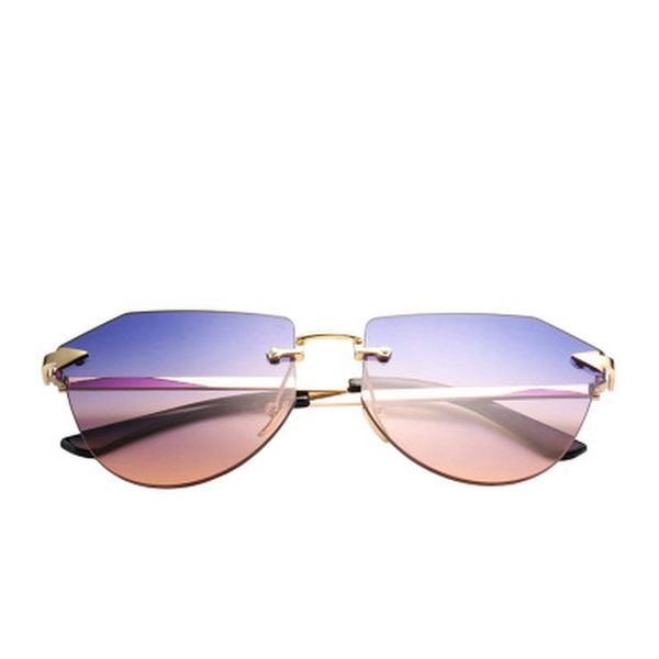 

arrow frameless gold sunglasses aevogue sunglasses womens metal frame classic retro arrows arrow frameless sneakerhead egyz5 powerstore2012