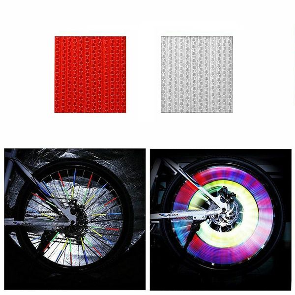 

отражатель световозвращающего маунт зажима трубы предупреждения strip удобного автомобиль мотоцикл колесо спицы отражатель безопасность чуло