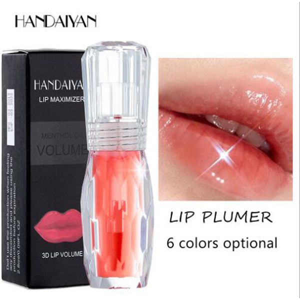 

Handaiyan lip maximizer moi turizer plumper 3d lip glo volume long la ting big pump vitamin e mineral oil lipglo