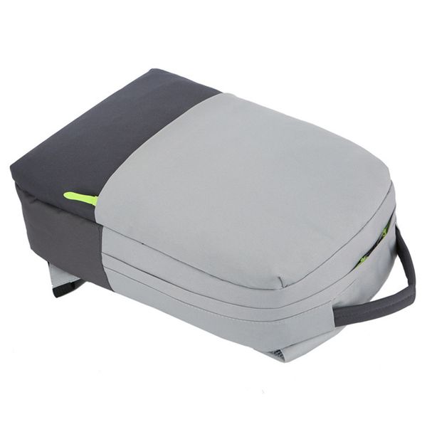 

school bag zipper closure large capacity portable lapbackpack business adjustable strap waterproof outdoor practical storage