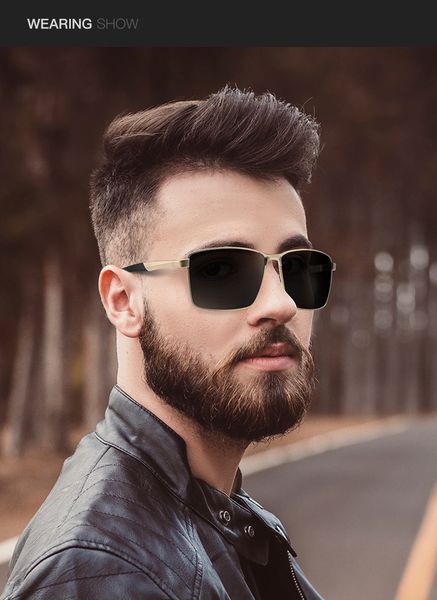 

cross-border e-commerce fashion new men's polarized sunglasses outdoor riding glasses eye protection windproof eyewear tac lenses jm000, White;black