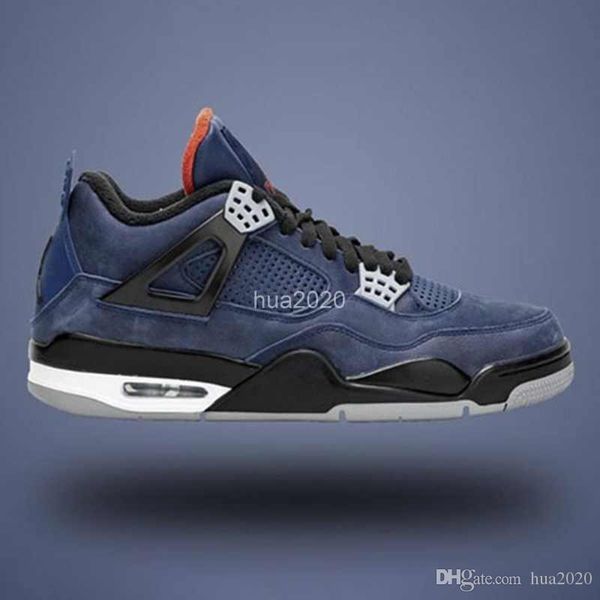 

2020 wntr loyal blue 4 mens basketball shoes 4s trainers sports sneakers baskets jumpman man des chaussures schuhe size 8-13