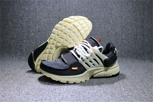 

2018 12 Off Shoes Presto 2.0 Черно-белые мужские кроссовки Черно-белые AA3830-002, AA3830-100 Presto Серые спортивные кроссовки с коробкой