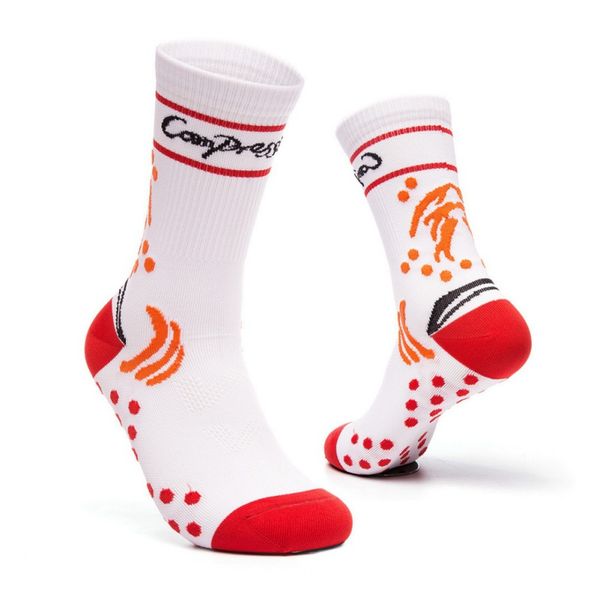 

men women cycling compression socks sport basketball running mountain mtb road bicycle cycling socks hs0, Black