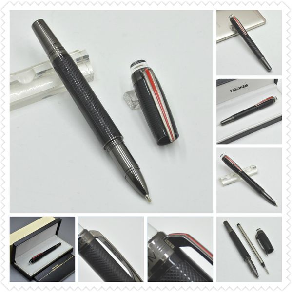 

luxury pen starwaker black precious resin pvd-plated fittings roller ball pen office stationery classic ball pens for holiday gifts, Blue;orange