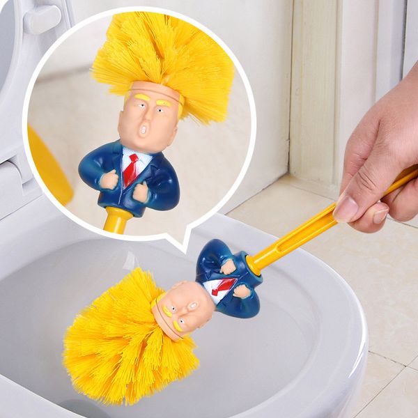 

Creative trump toilet bu h home pla tic toilet cleaning tool upplie funny handle bru he tool
