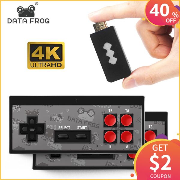 

Data frog 4k hdmi video game con ole 568 in 1 mini retro con ole wirele controller hdmi output dual player