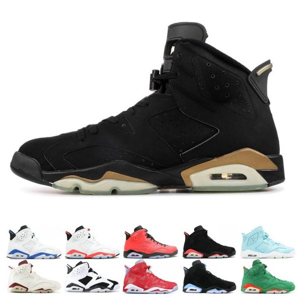 

2019 6 6s men basketball shoes dmp black infrared bred 2019 oregon ducks pe tinker hatfield oreo psg reflective bugs bunny men sneakers