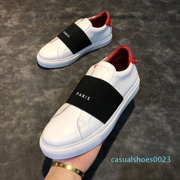 

mens womens elastic band platform casual luxury designers comfortable leather espadrilles mens loafers adults breathable footwear c23, Black