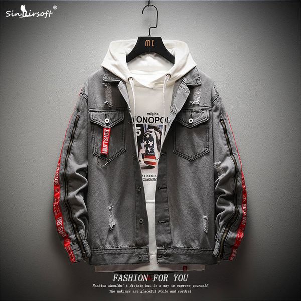 

autumn and winter fashion men's casual jacket korean long-sleeved cotton denim shirt loose large size brand men's clothing, Black;brown