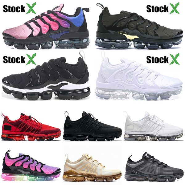 

оптовые женщины людей воздух vapormax кроссовки tn plus тренеров запустить утилиты хаки черного красного шнурок белого hyper виоле благородн