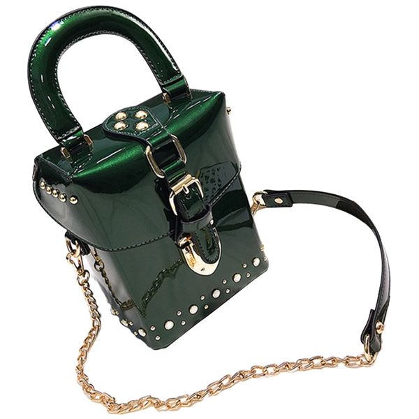 

diamond box handbags mini crossbody bag for women messenger bags(green