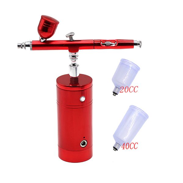 

airbrush set small spray pump pen set beautiful air compressor kit for art painting tattoo craft cake spray model