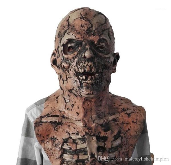 

маска мода латекс зомби унисекс маска resident evil маска костюм аксессуары хэллоуин страшно мужские, Silver