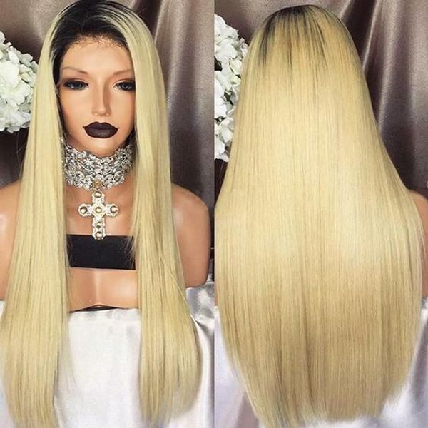 

ombre peruvian straight 3 bundles hair with closure 1b 613 color human hair blond bundles with closure remy hair extensions, Black;brown