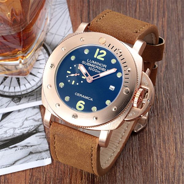 

AAA часы роскошный известный бренд AAA качество мужские часы роскошные кожаные мода механические автоматические наручные часы спортивные мужские часы