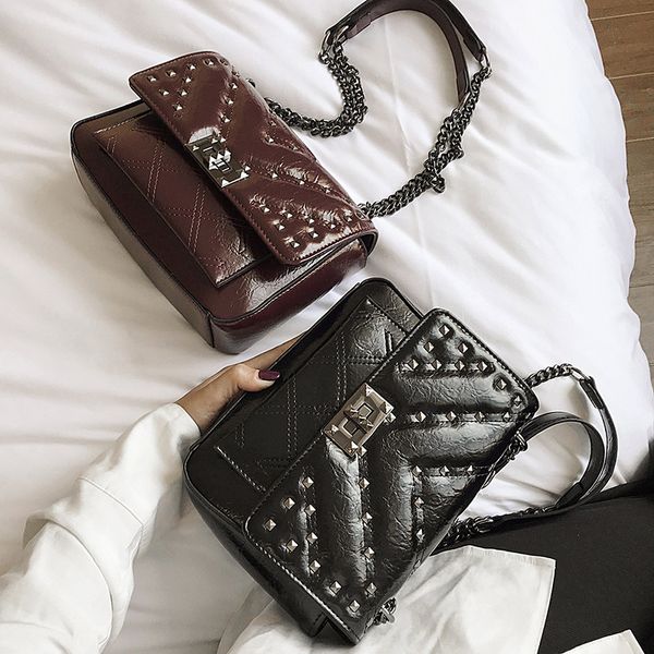 

bags for women original design new style fashionable single shoulder rhombic chain bag