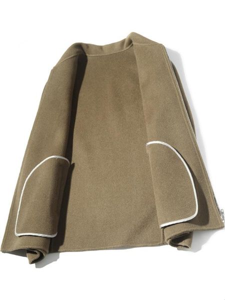 

winter double-side woolen autumn jacket men 200% wool streetwear windbreaker mens jackets and coat lm29-2026 my2962, Black