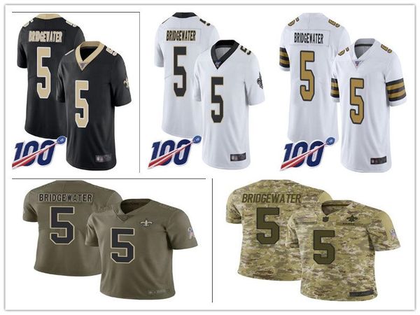 

New orlean men women youth 5 teddy bridgewater limited road jer ey football aint white vapor untouchable 100th patch