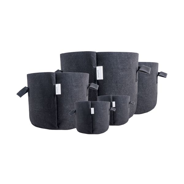 

eco friendly garden hydroponic black 1 2 3 5 7 10 15 20 25 30 gallon felt potato planting grow bags pots fabric with handles