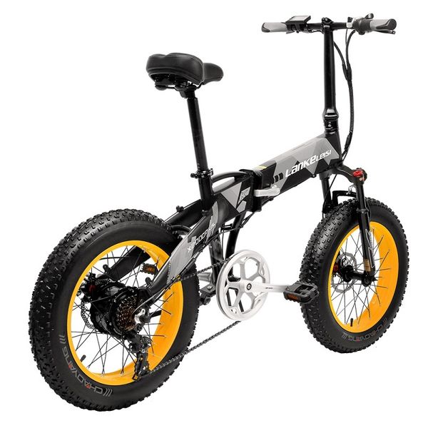 

selling 20 inch foldable snow fat ebike electric snow electric bicycle 48v 1000w with 13ah l g lithium battery, Silver;blue