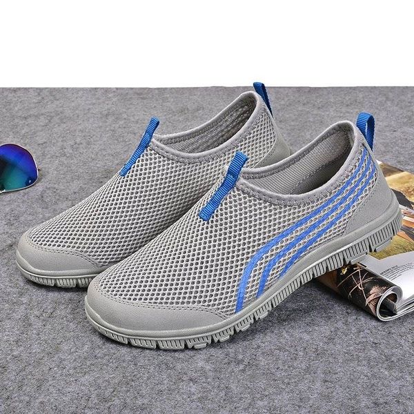 

2020 fashion men shoes mesh breathable sneakers walking male footwear comfortable lightweight running shoes h202030200443-179, White;red