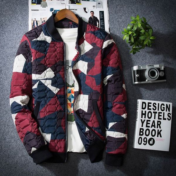 

zozowang 2018 новый плюс размер xs-5xl зимы человек камуфляж пальто мужские куртки мужские осень и зима бейсбол мундир, Black