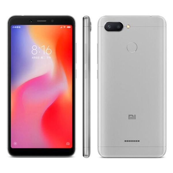 

Original ver ion xiaomi redmi 6 3gb 64gb mobile phone helio p22 octa core 12mp 5mp dual camera 5 45 quot 18 9 full creen