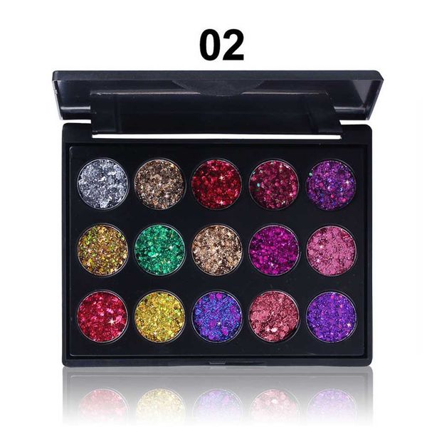 

15 colors eyeshadow palette glitter makeup waterproof eye shadow eyes cosmetics sj66