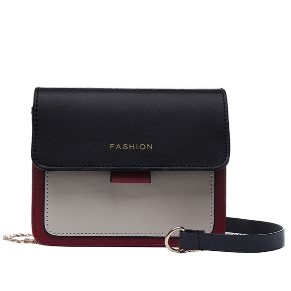 

zipper & hasp women wild messenger bag lady mini crossbody chain handbag fashion small vintage one-shoulder small square bag