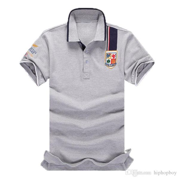 

модный бренд мужской дизайнер поло с коротким рукавом мужчины женщины высокое качество поло футболка лето мужские дизайнерские тройники s-6x, White;black