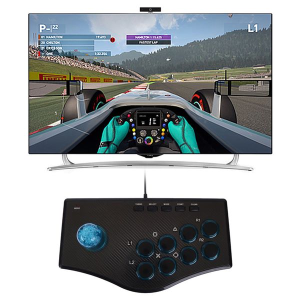 

Аркадный джойстик геймпад игровой контроллер ПК PS3 проводной игровой джойстик ка